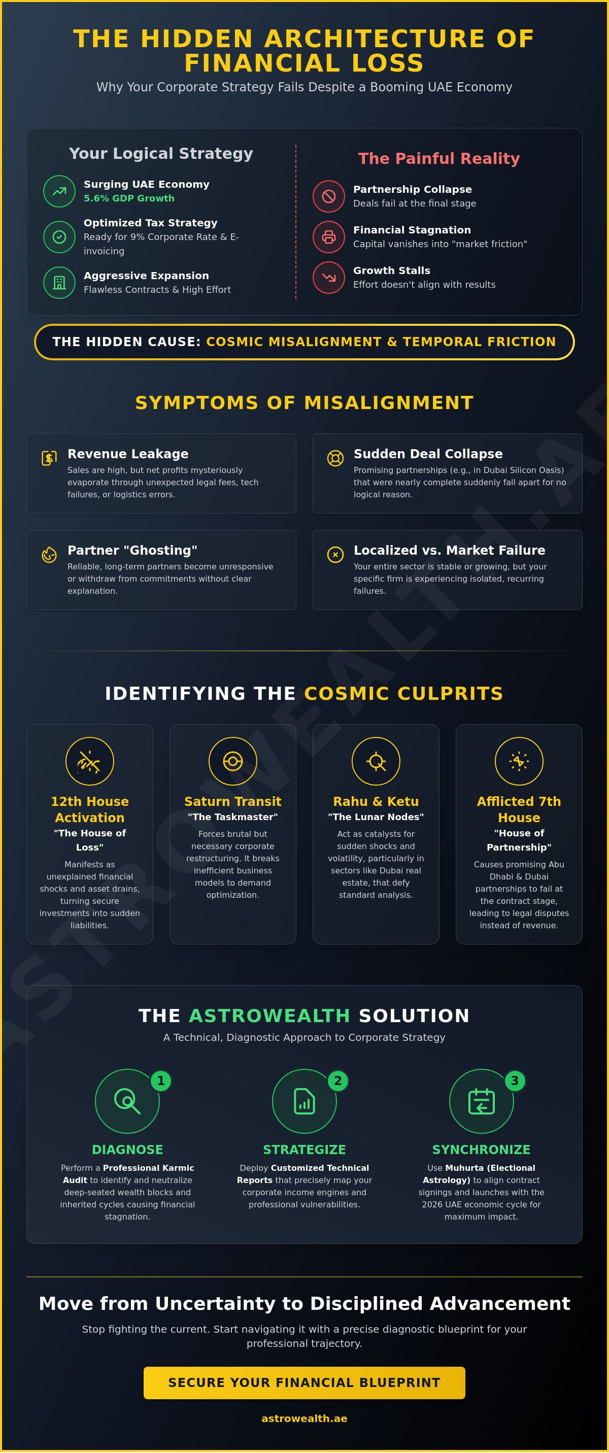 Astrology to avoid business loss