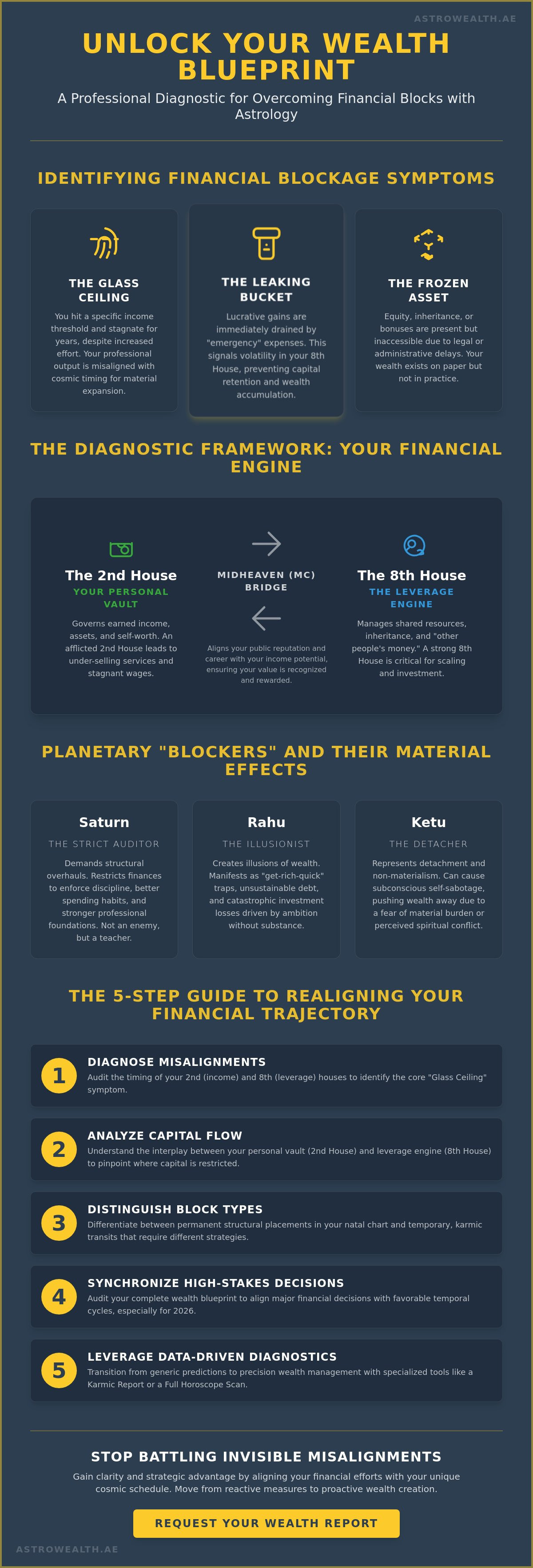 Overcoming financial blocks with astrology
