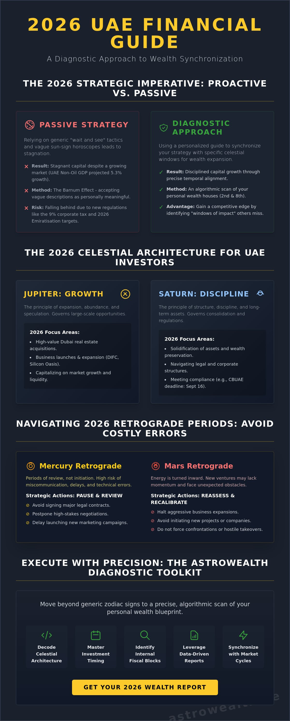 Yearly financial astrology guide